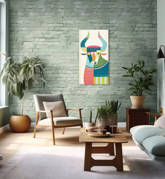 Colorful Bull