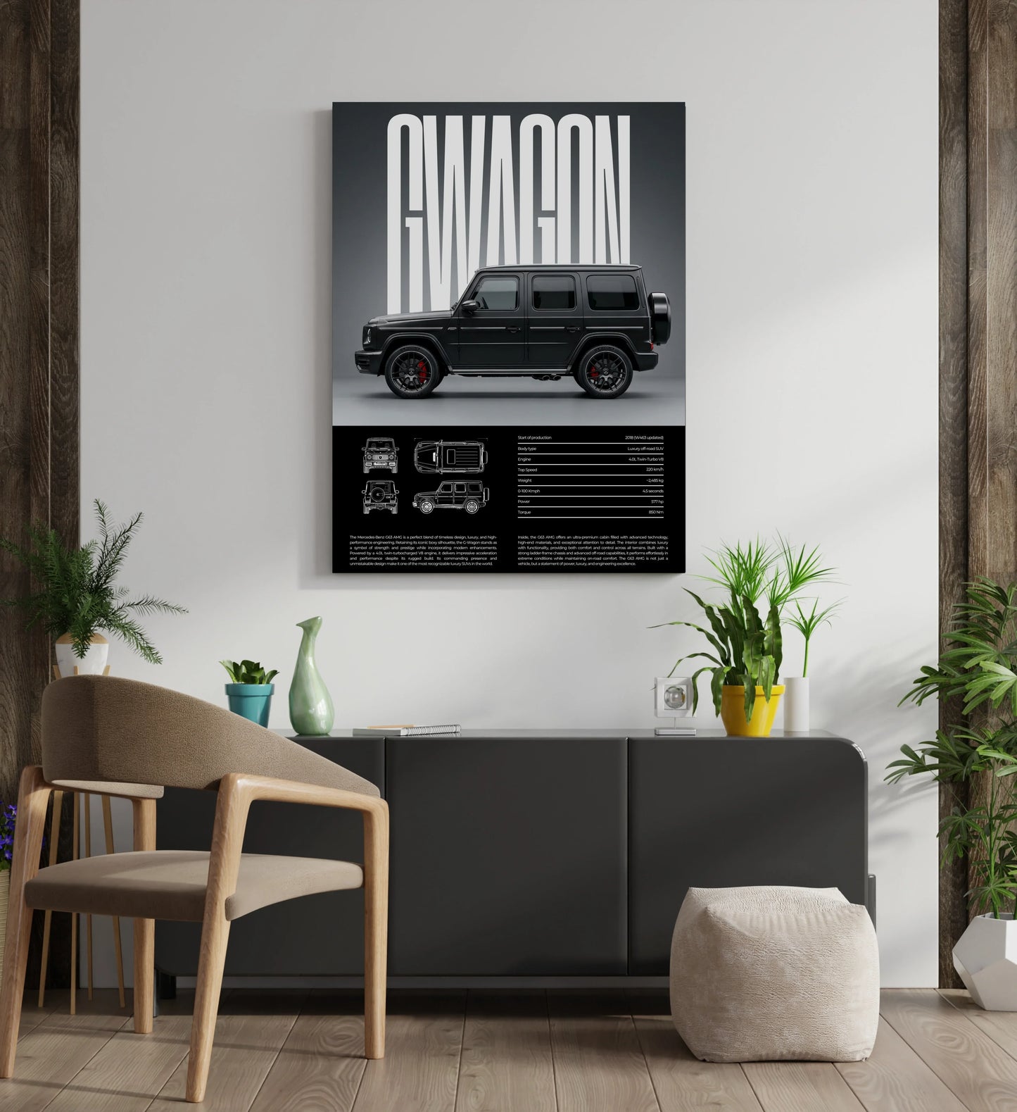 Black G-WAGON