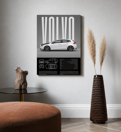 White Volvo
