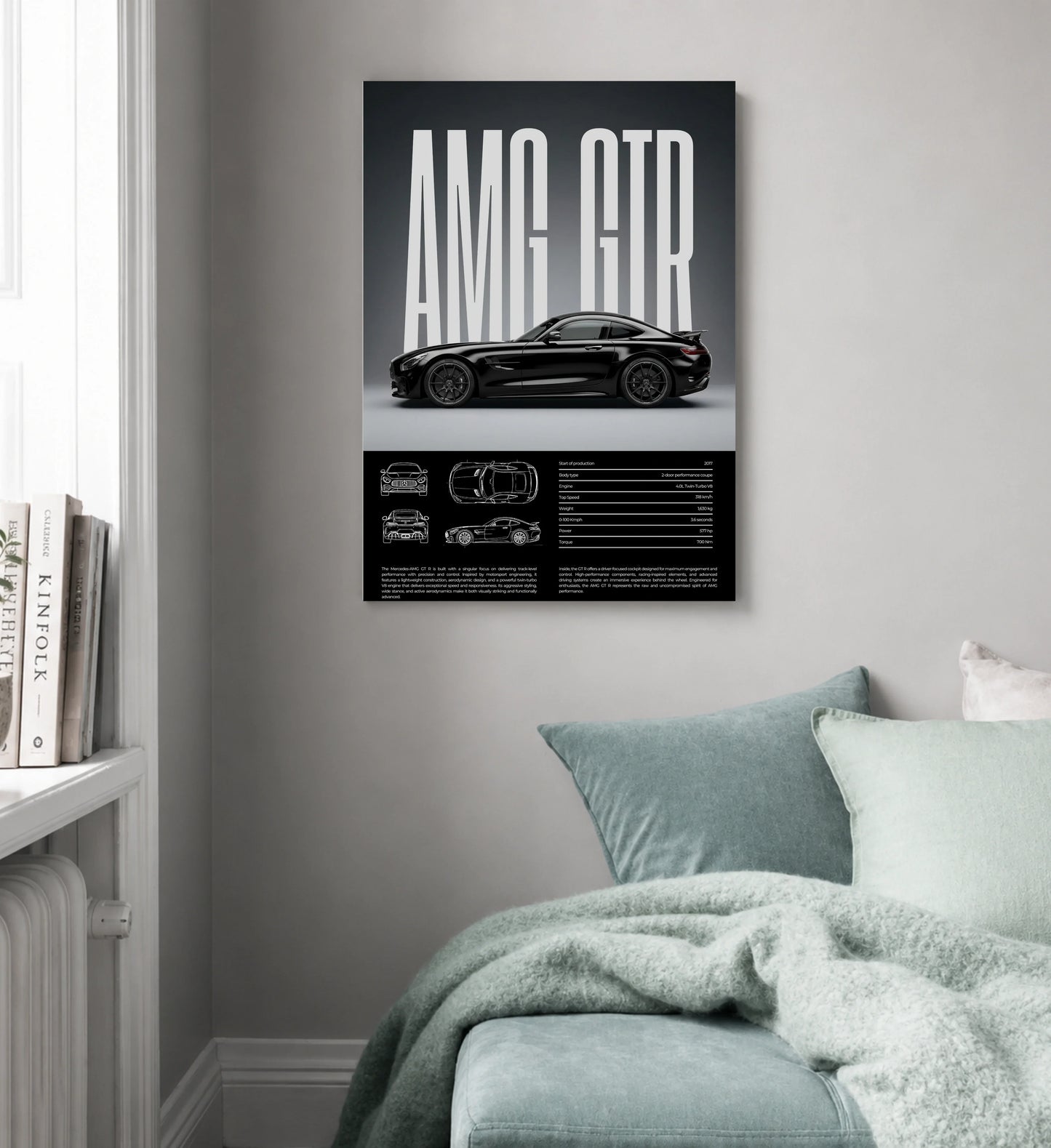 AMG GTR car