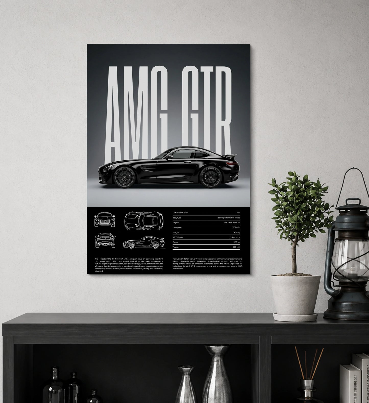 AMG GTR car