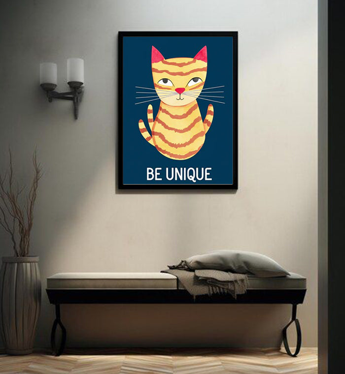 Be Unique-Quote Art