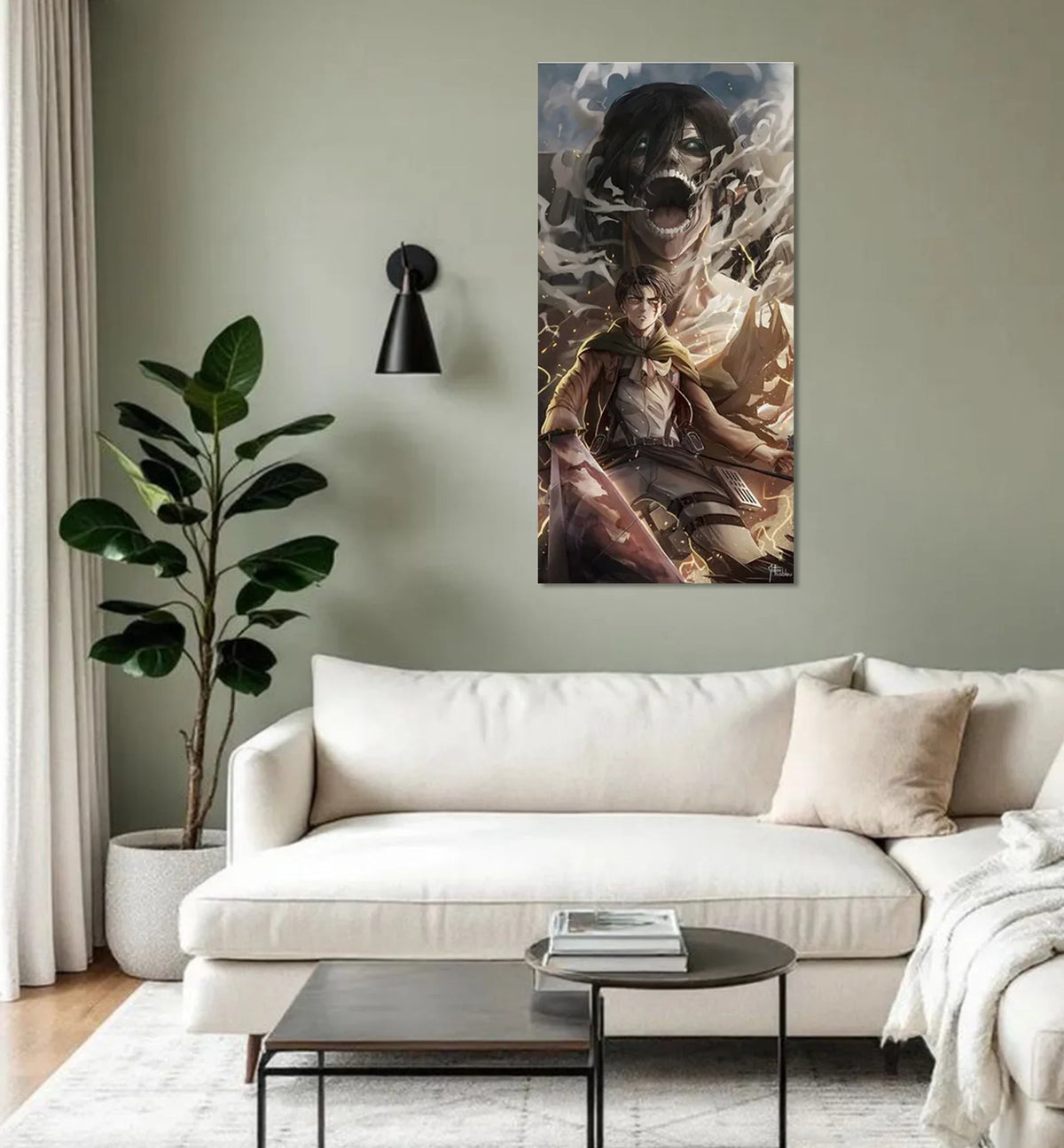 Human vs Titan