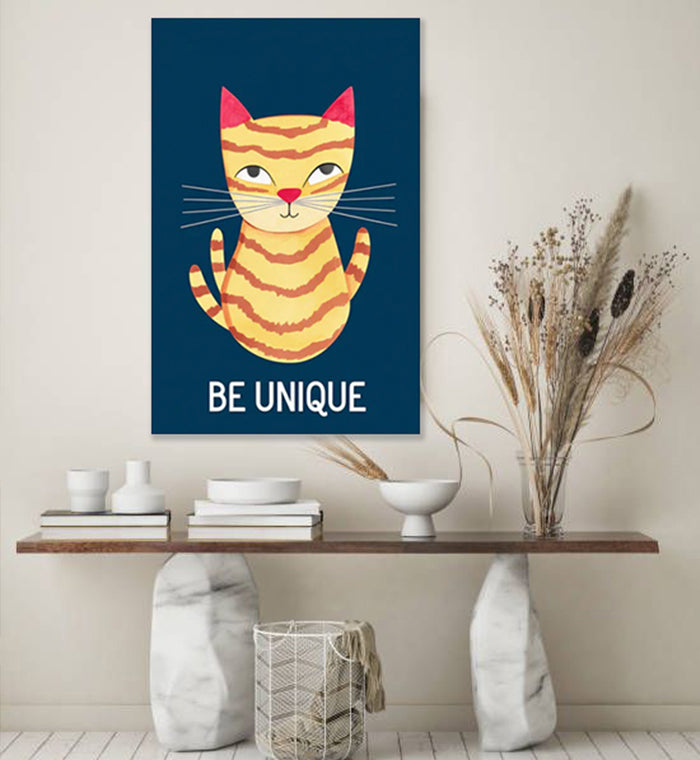 Be Unique-Quote Art